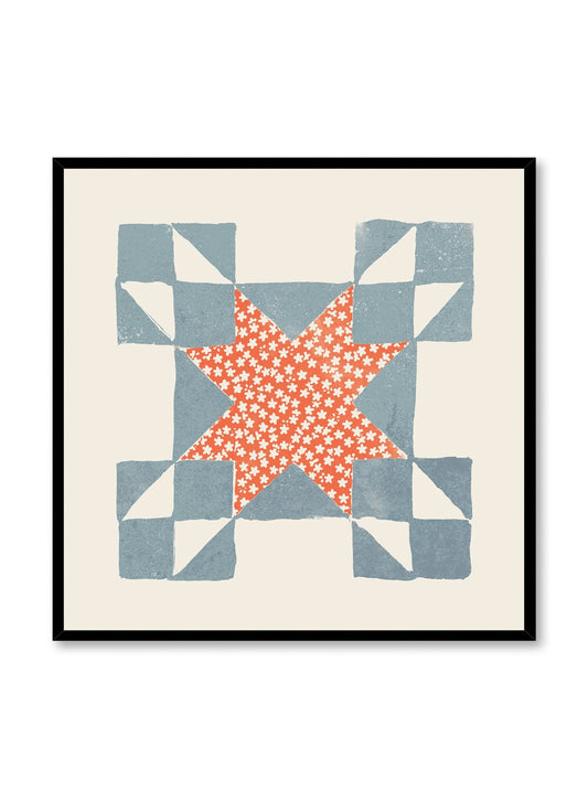 Quilt Square II, Poster