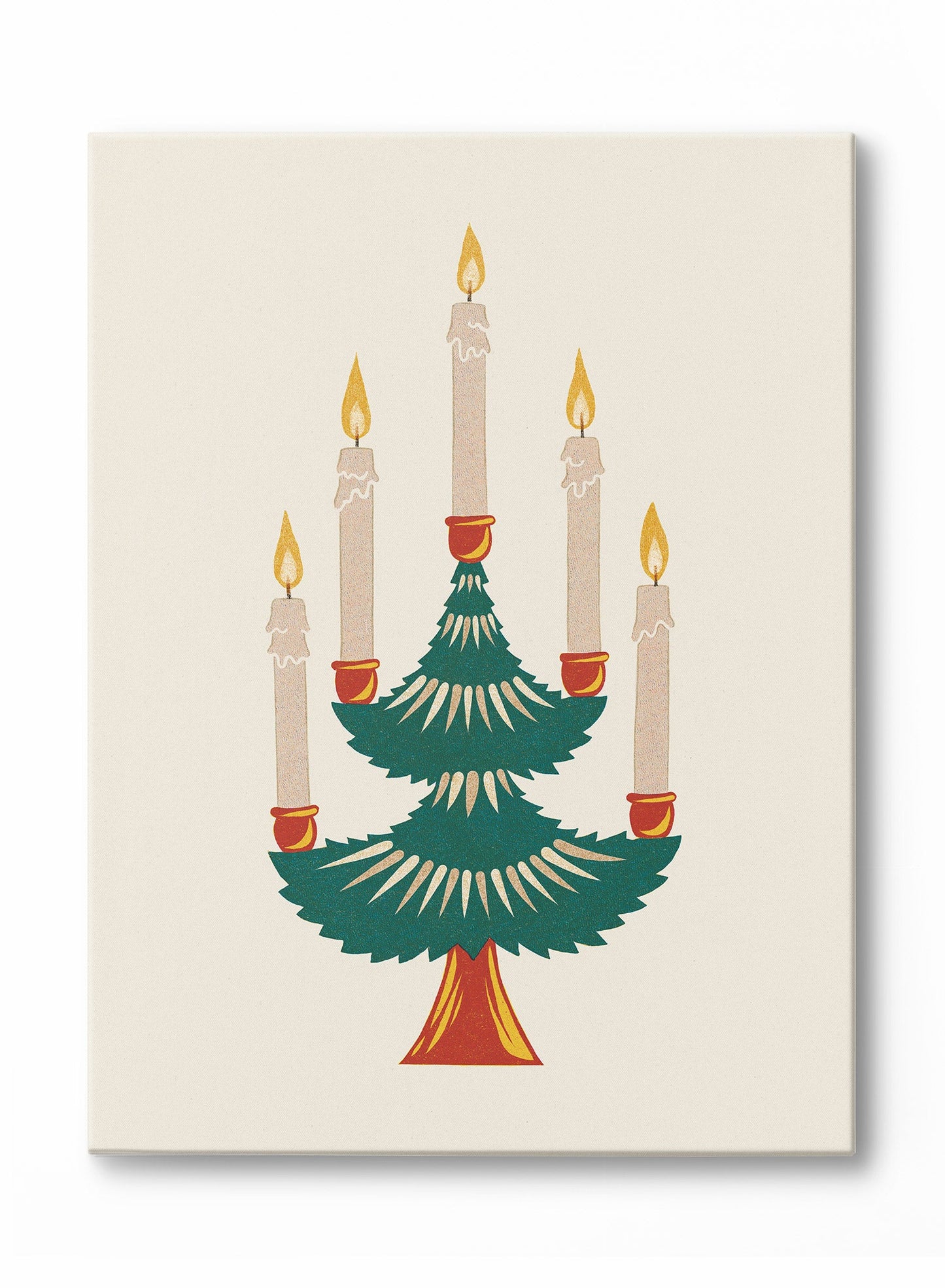 Candlelit Fir tree, Poster