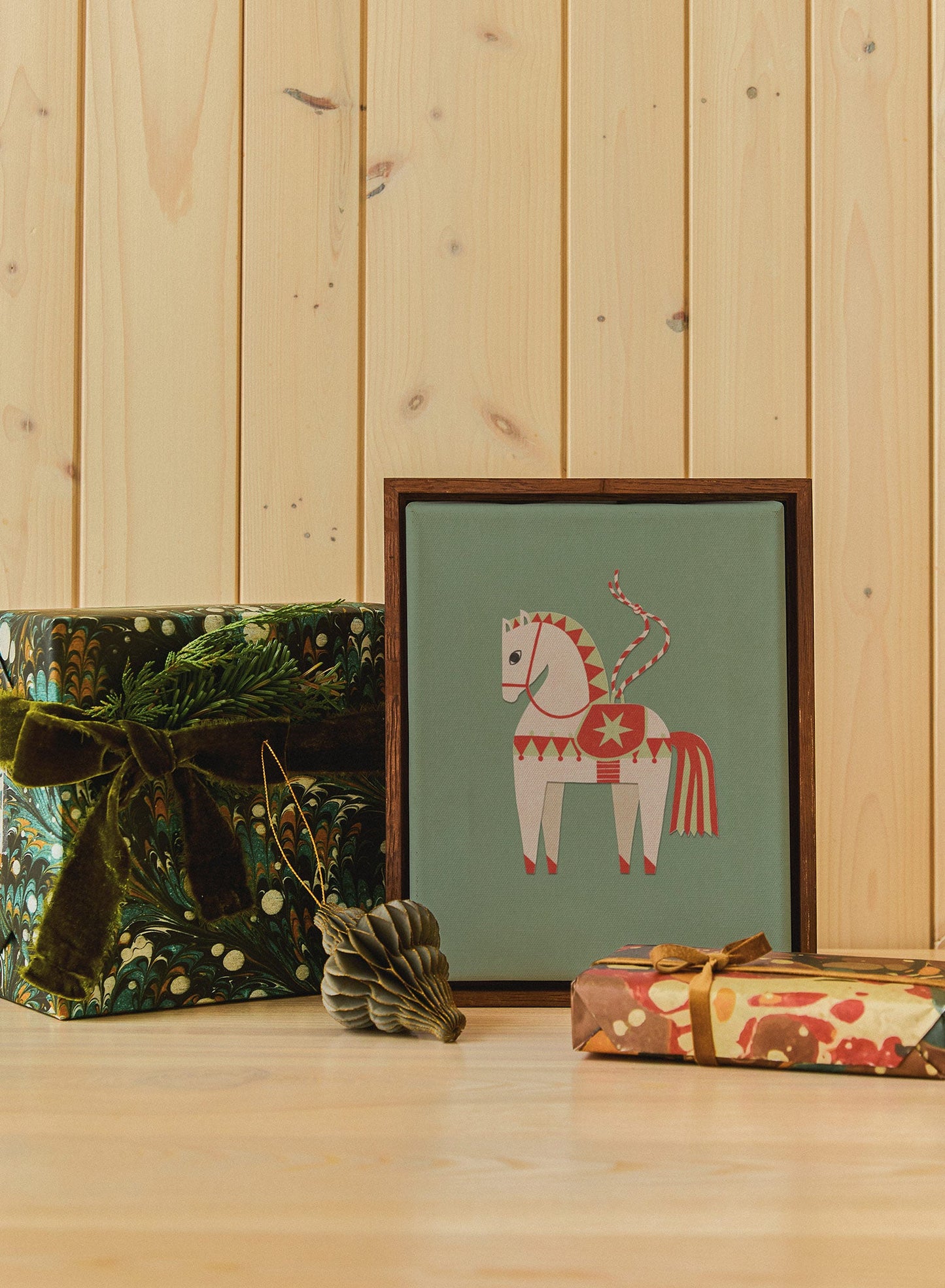 Ornamental Steed, Poster