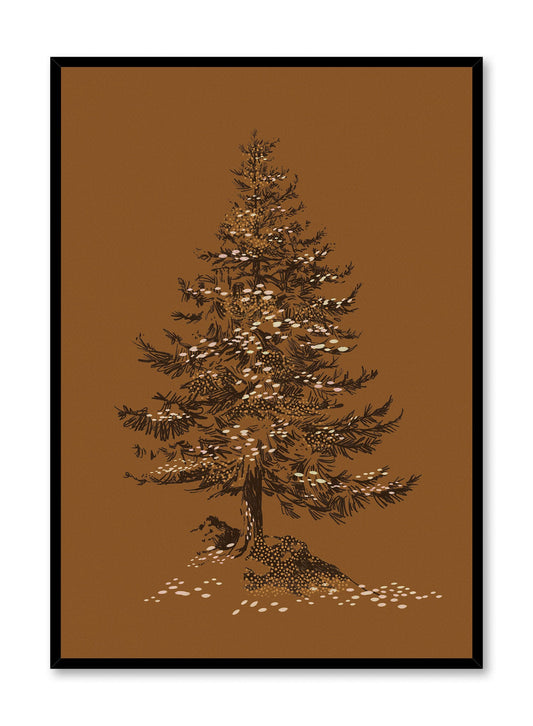 Powdered Pines, Poster