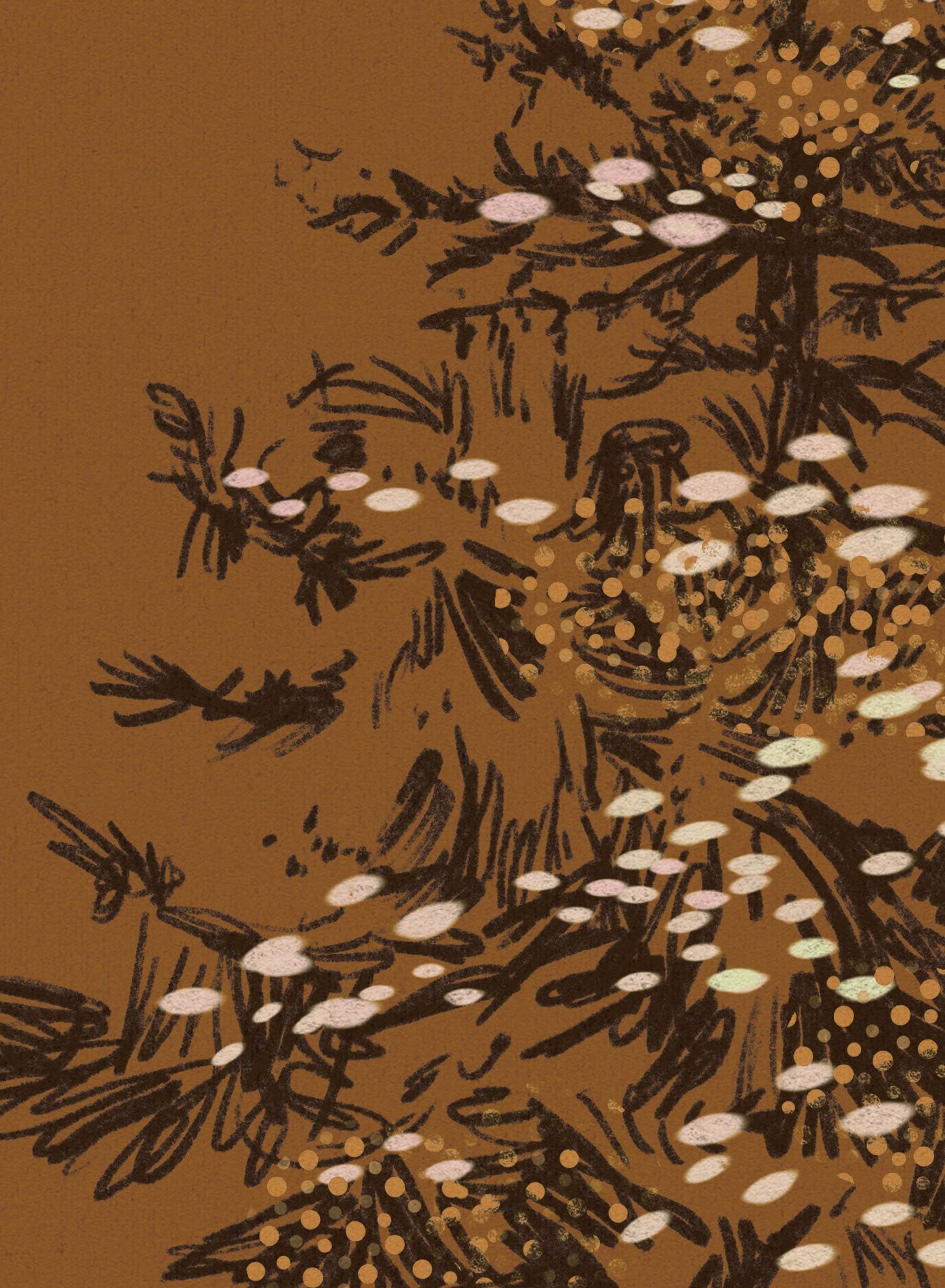 Powdered Pines, Poster